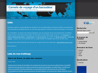 Réalisation web : Carnets de voyage Réalisation web : Carnets de voyage