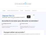 Réalisation web : Accroches de CV